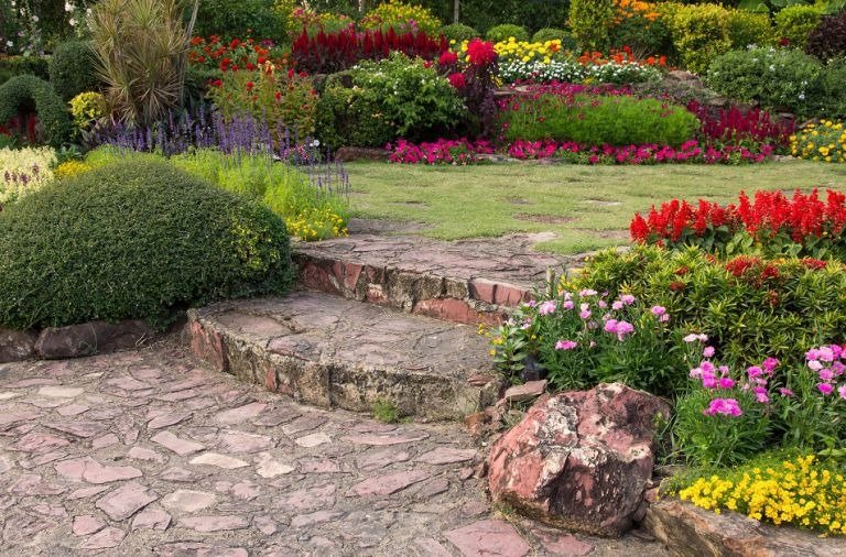 Landscaped garden