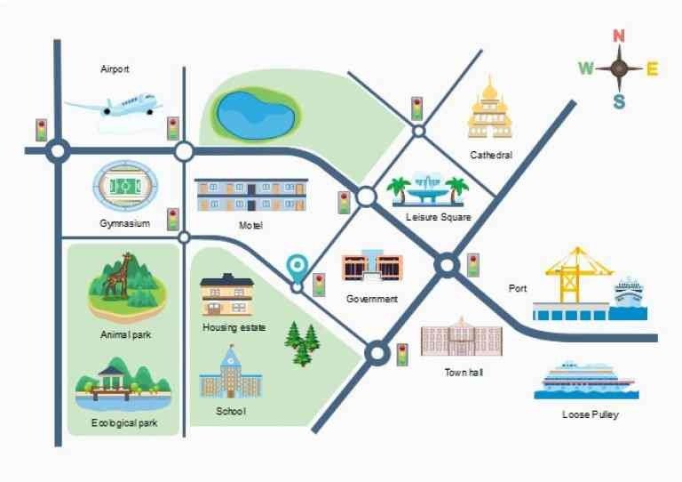Pavani Mirai unit floor plan